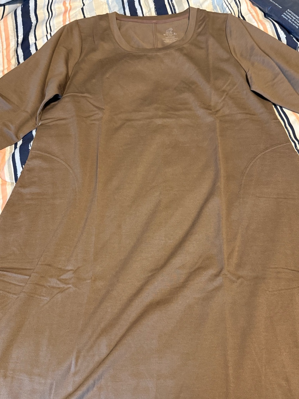 SOLD ON CROSSPOST - Woolx Rissa A Line merino wool dress.